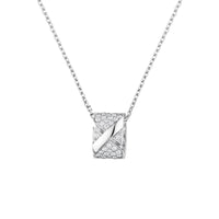 [Luna Brilliance]LIENS EVIDENCE DIAMOND PAVED NECKLACE