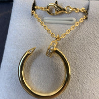 [Luna Brilliance]JUSTE NECKLACE GOLD