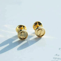 [Luna Brilliance]LOVE EARRINGS GOLD 10MM