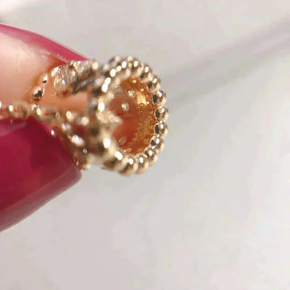 [Luna Brilliance]PERLEE PEDANT NECKLACE GOLD / ROSE GOLD