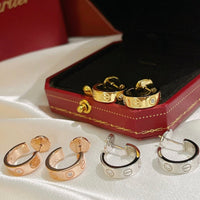 [Luna Brilliance]LOVE EARRINGS 5.7MM 2 DIAMONDS