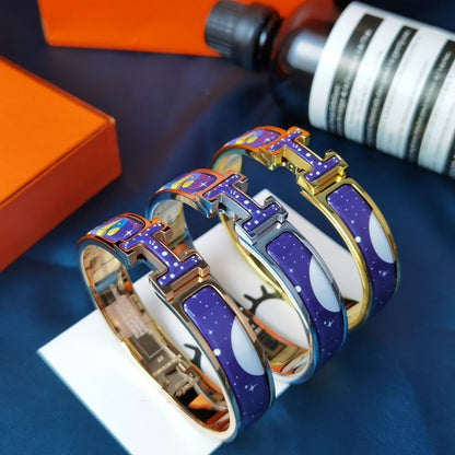 [Luna Brilliance]H STAR AND MOON BRACELET 12MM