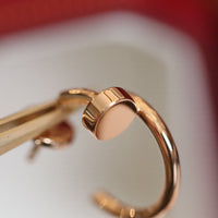 [Luna Brilliance]JUSTE EARRINGS PINK GOLD