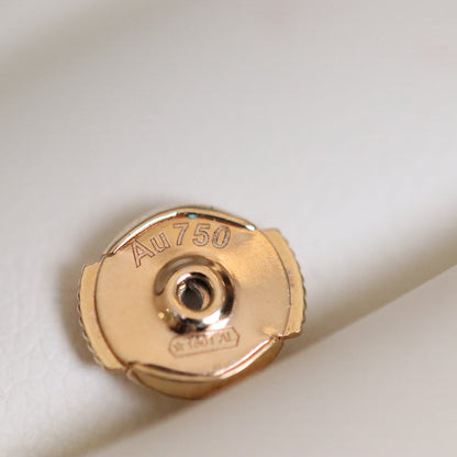 [Luna Brilliance]JUSTE EARRINGS PINK GOLD