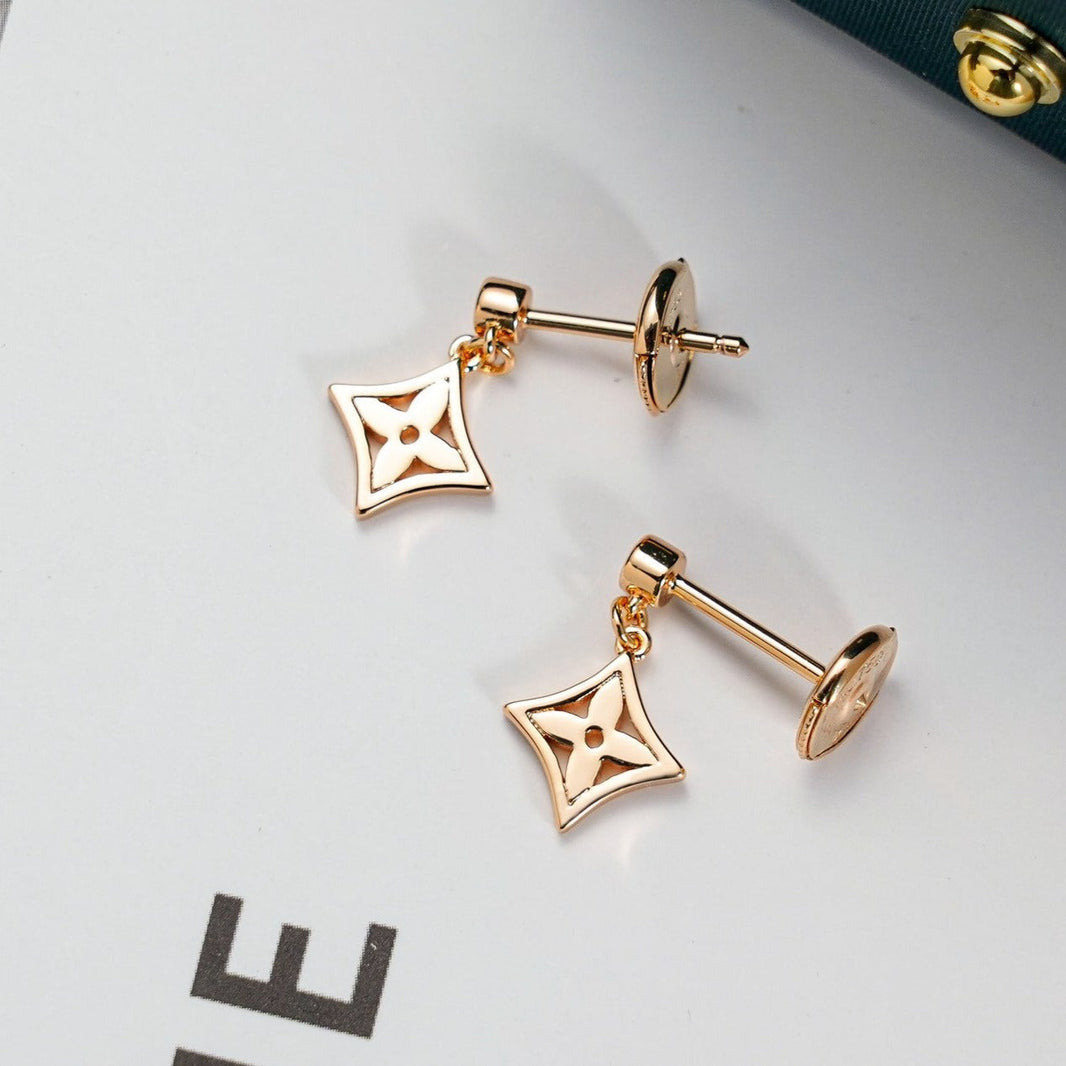 [Luna Brilliance]STAR EARRINGS GOLD