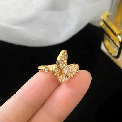 [Luna Brilliance]BUTTERFLY DIAMOND RING
