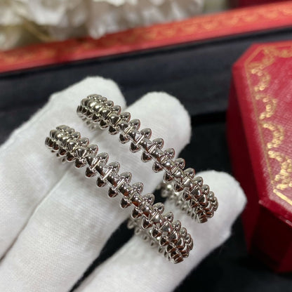 [Luna Brilliance]CLASH LARGE HOOP EARRINGS