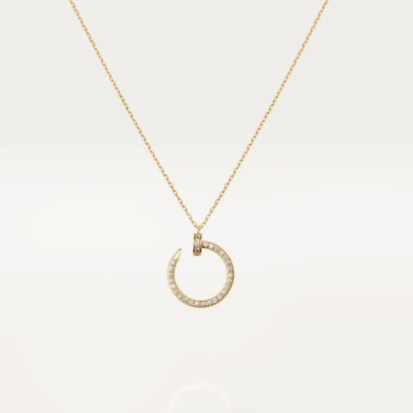 [Luna Brilliance]JUSTE NECKLACE GOLD DIAMONDS