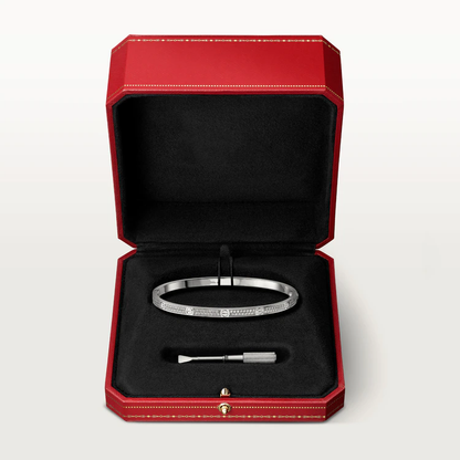 [Luna Brilliance]LOVE BRACELET 3.65MM DIAMOND-PAVED
