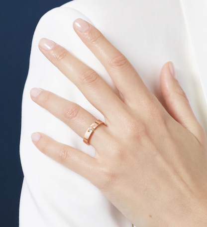 [Luna Brilliance]ALLIANCE LIENS VIDENCE DIAMOND 4MM RING