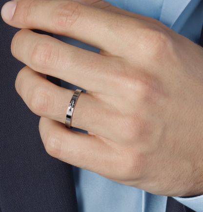 [Luna Brilliance]ALLIANCE LIENS VIDENCE 3MM RING