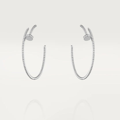 [Luna Brilliance]JUSTE EARRINGS FULL DIAMONDS 1.8MM