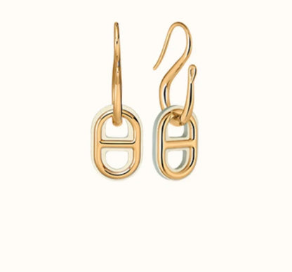 [Luna Brilliance]HM O'MAILLON GOLD EARRINGS