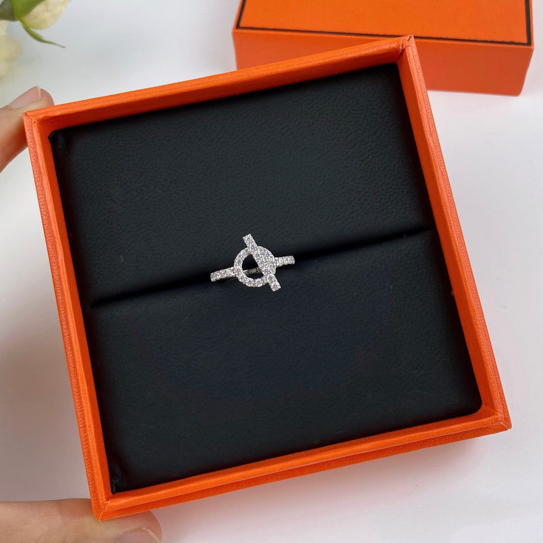 [Luna Brilliance]ECHAPPEE RING SILVER DIAMOND