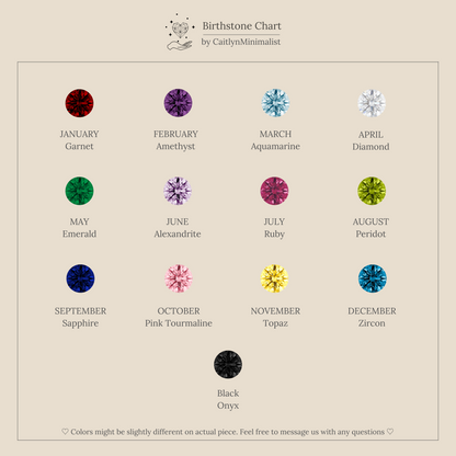 Toi et Moi Birthstone Signet Ring