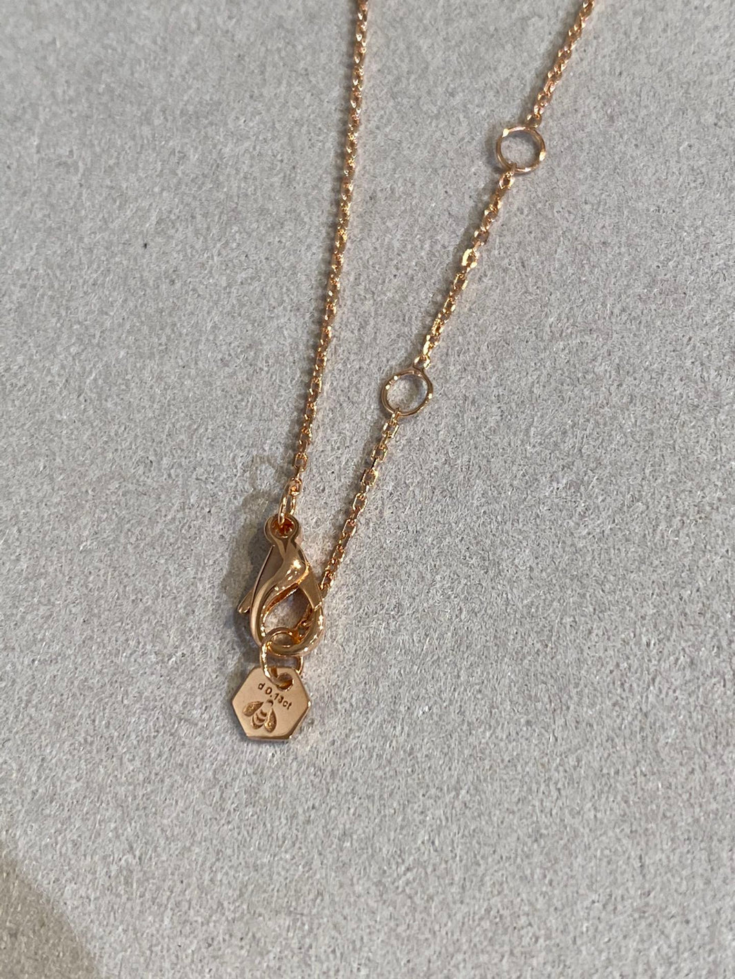 [Luna Brilliance]BEE LOVE DIAMOND NECKLACE