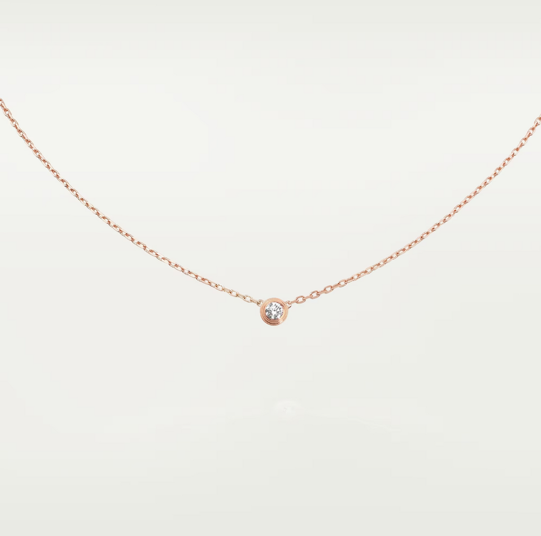 [Luna Brilliance]DAMOUR DIAMOND NECKLACE