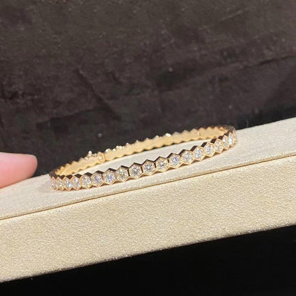 [Luna Brilliance]BEE LOVE GOLD BRACELET FULL DIAMOND