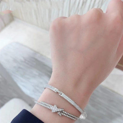 [Luna Brilliance]JEUX DE BRACELET DIAMONDS SILVER
