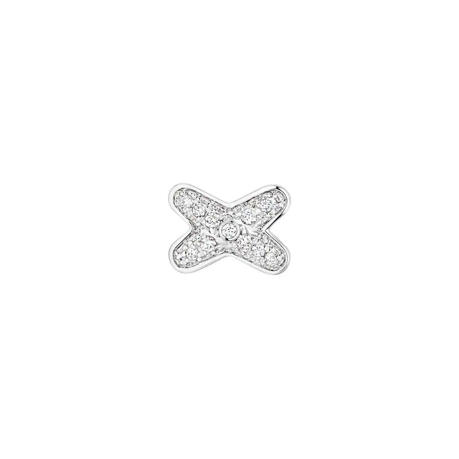 [Luna Brilliance]JEUX DE SILVER DIAMOND EARRINGS