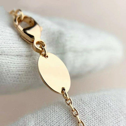 [Luna Brilliance]JEUX DE BRACELET MALACHITE PINK GOLD DIAMONDS