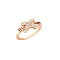 [Luna Brilliance]JEUX DE PINK GOLD DIAMOND RING