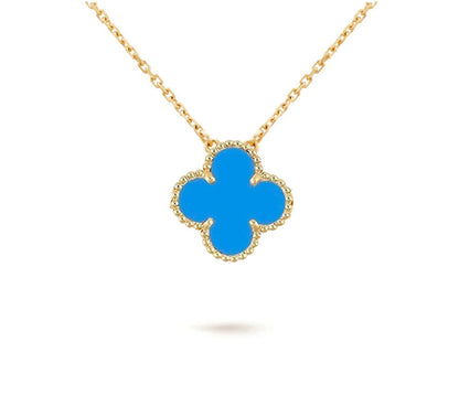 [Luna Brilliance]CLOVER 15MM SINGLE FLOWER NECKLACE COLLECTION