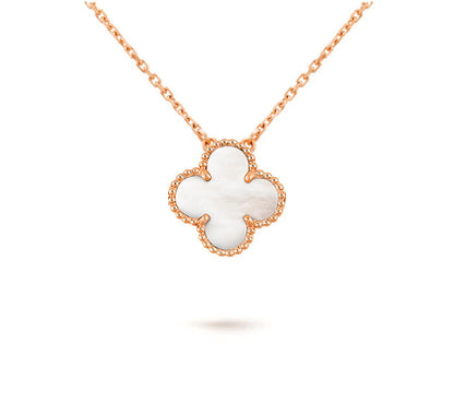 [Luna Brilliance]CLOVER 15MM SINGLE FLOWER NECKLACE COLLECTION