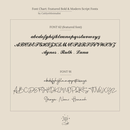 Carrie Figaro Chain Name Necklace