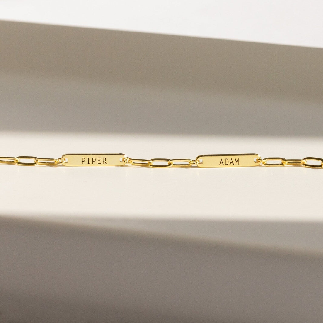 Mini Name Bar Necklace