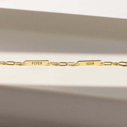 Mini Name Bar Necklace