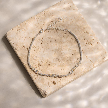 Multiple Name Tennis Bracelet