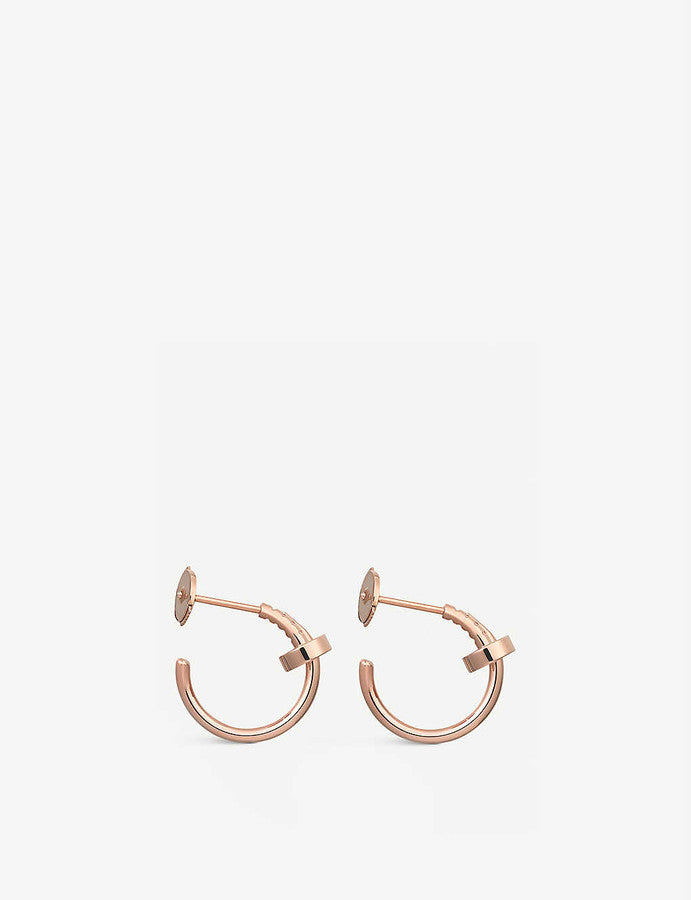 [Luna Brilliance]JUSTE EARRINGS PINK GOLD
