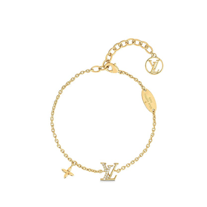 [Luna Brilliance]LOGO STAR MOTIF GOLD BRACELET